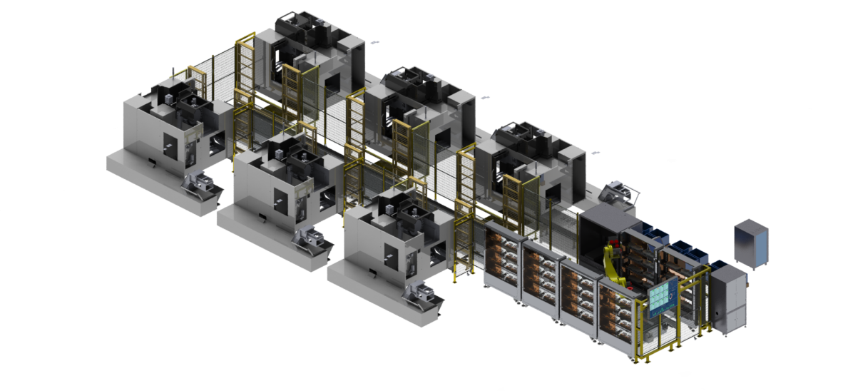 FMS柔性生产线